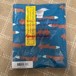 Hanna Andersson Pajama Set in Fox Pattern